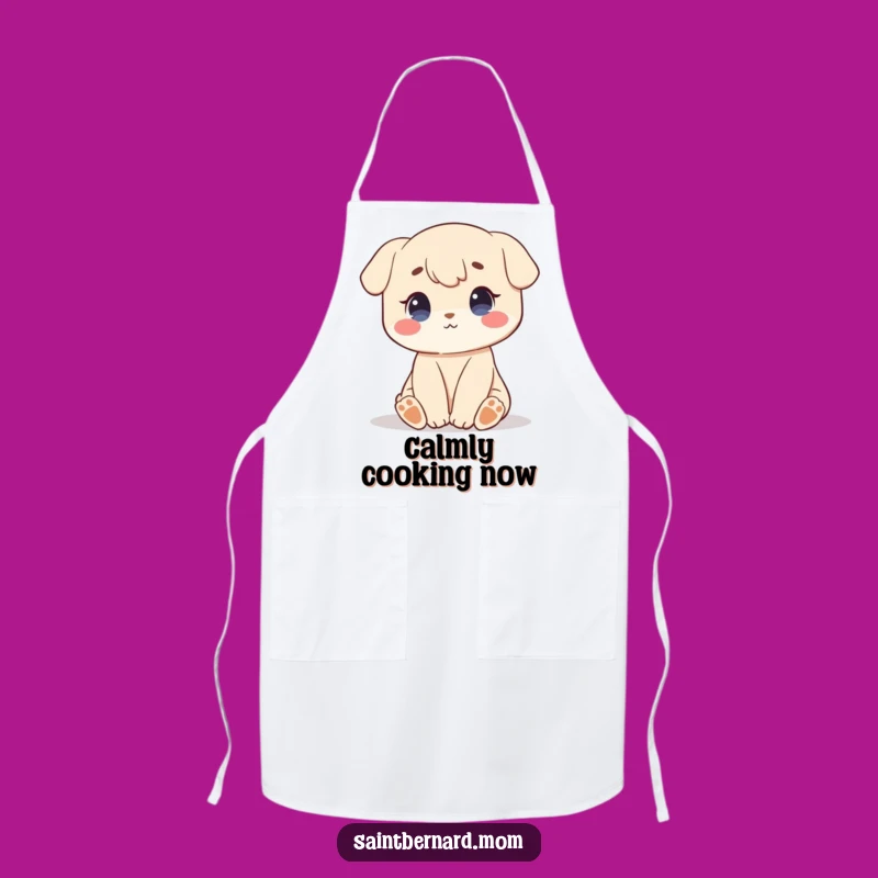 Funny Calm Demeanor Apron - Patient Kitchen Wear