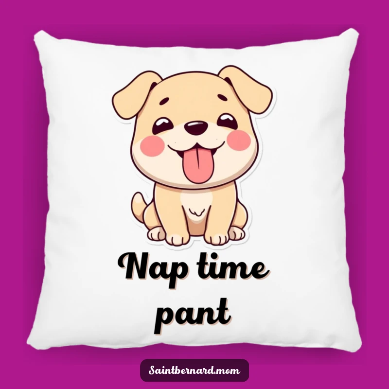 Funny Big Doggo Panting Pillow: Cozy Gentle Giant Cushion Funny Gift