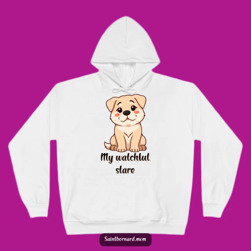 Funny Protective Dog Hoodie: Cozy Comfort with Vigilant Humor