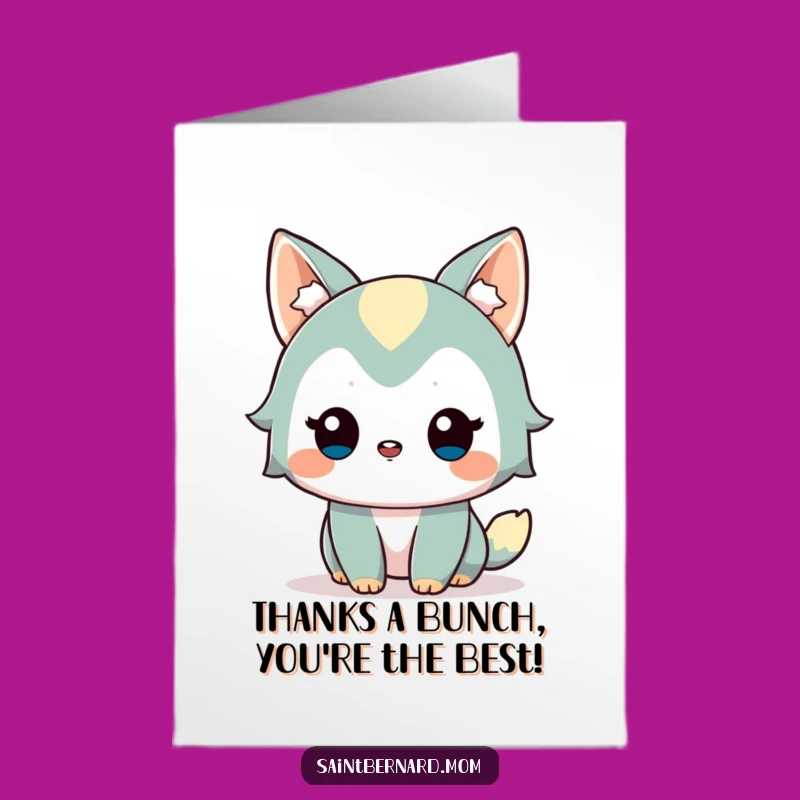 Free Printable Thank You Card: Grateful Dog - Funny Downloadable Gift