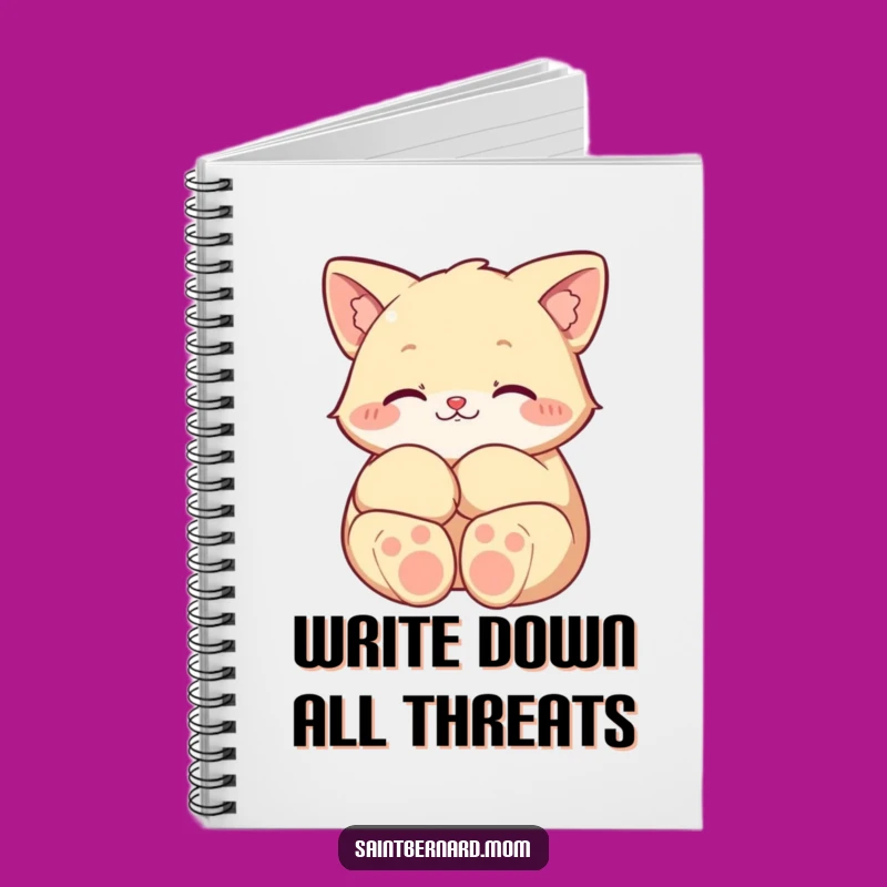 Funny Protective Paws Character Notebook: Journal Guardian Pages, Creative Funny Gift